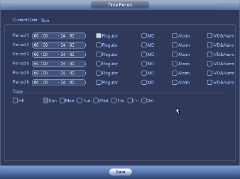 quick setup copy function allows you to copy one channel setup to ...
